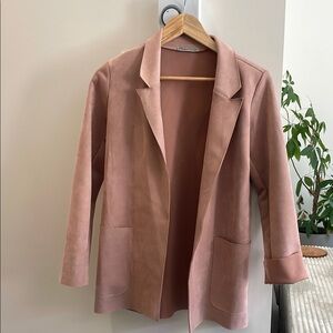 Elegant Pink Women's Blazer